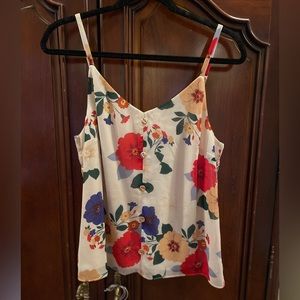 CAbi Floral Print Top
